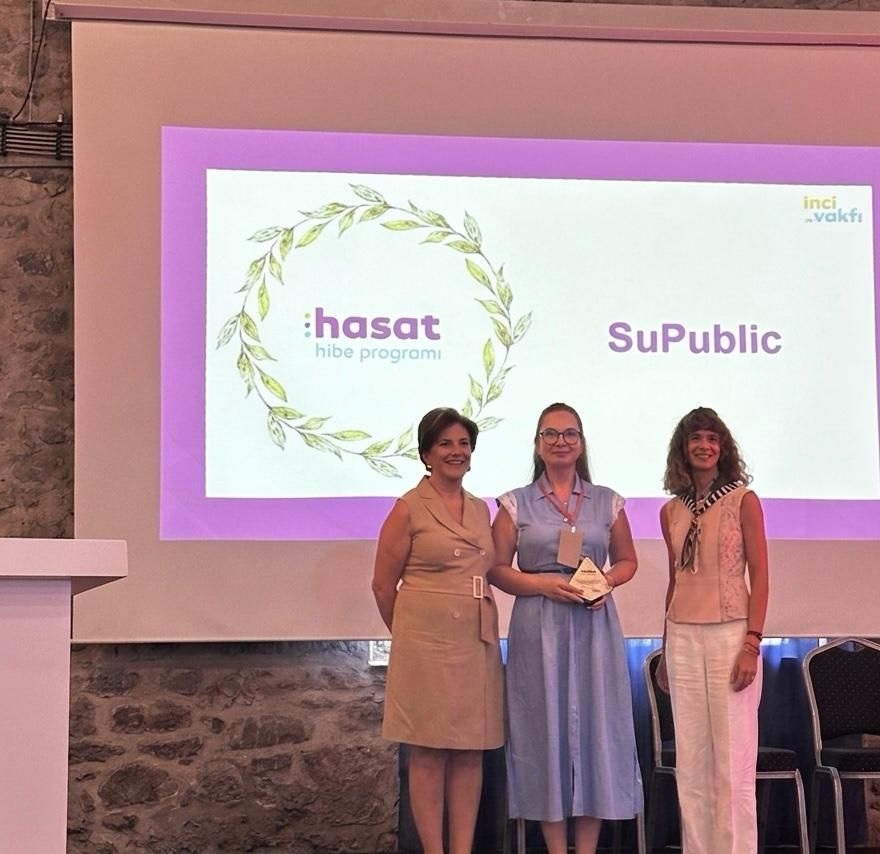 Award for SuPublic from Hasat Grant Program!